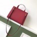 Gucci Red GG Marmont Small Top Handle Bag