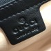 Gucci Black GG Marmont Medium Matelasse Shoulder Bag