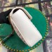 Gucci White GG Marmont Medium Matelasse Shoulder Bag