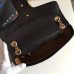 Gucci Black GG Marmont Medium Studs Shoulder Bag