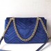 Gucci GG Marmont Embroidered Velvet Shoulde Bag