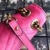 Gucci Pink GG Marmont Small Velvet Shoulder Bag