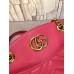 Gucci Red GG Marmont Medium Matelasse Tote Bag