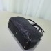 Gucci Black GG Marmont Medium Matelasse Top Handle Bag