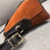 Gucci Brown Ophidia Suede Small Shoulder Bag