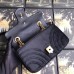 Gucci Black GG Marmont Mini Velvet Shoulder Bag