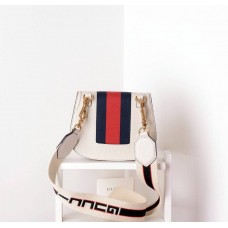 Gucci Ivory GucciTotem Butterfly Small Shoulder Bag