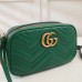 Gucci Green GG Marmont Small Camera Shoulder Bag