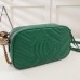 Gucci Green GG Marmont Small Camera Shoulder Bag