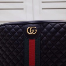 Gucci Black Quilted Leather Small Shoulder Bag