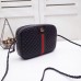 Gucci Black Quilted Leather Small Shoulder Bag