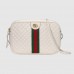 Gucci White Quilted Leather Small Shoulder Bag