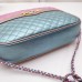 Gucci Pink/Blue Laminated Small Shoulder Bag