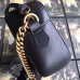 Gucci Black GG Marmont Small Camera Shoulder Bag