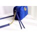 Gucci Blue GG Marmont Velvet Small Shoulder Bag