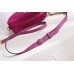 Gucci Fuchsia GG Marmont Velvet Small Shoulder Bag