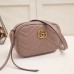 Gucci Dusty Pink GG Marmont Matelasse Mini Bag