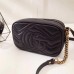 Gucci Black GG Marmont Matelasse Mini Bag