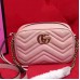 Gucci Pink GG Marmont Matelasse Mini Bag