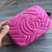 Gucci Pink Velvet GG Marmont Mini Crystals Bag