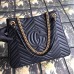 ‎Gucci Black GG Marmont Medium Shopping Bag