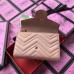 Gucci Pink GG Marmont Matelasse Chain Mini Bag