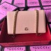 Gucci Pink GG Marmont Leather Chain Mini Bag