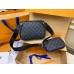 Louis Vuitton Scott Messenger Bag In Damier Graphite Canvas N50018 Louis Vuitton Scott Messenger Bag In Damier Graphite Canvas N50018