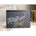 Louis Vuitton Pochette Voyage MM In Damier Graphite Canvas N64605 Louis Vuitton Pochette Voyage MM In Damier Graphite Canvas N64605