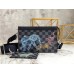 Louis Vuitton Gaston Wearable Wallet In Damier Graphite Canvas N64608 Louis Vuitton Gaston Wearable Wallet In Damier Graphite Canvas N64608