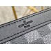 Louis Vuitton Gaston Wearable Wallet In Damier Graphite Canvas N64608 Louis Vuitton Gaston Wearable Wallet In Damier Graphite Canvas N64608