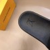 Louis Vuitton Waterfront Mules In Monogram Eclipse Canvas Louis Vuitton Waterfront Mules In Monogram Eclipse Canvas