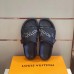 Louis Vuitton Honolulu Mules In Monogram Denim Tie Louis Vuitton Honolulu Mules In Monogram Denim Tie