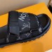 Louis Vuitton Honolulu Mules In Monogram Denim Tie Louis Vuitton Honolulu Mules In Monogram Denim Tie