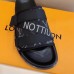 Louis Vuitton Honolulu Mules In Monogram Denim Tie Louis Vuitton Honolulu Mules In Monogram Denim Tie