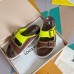 Louis Vuitton LV Trainer Mules In Brown Suede Leather Louis Vuitton LV Trainer Mules In Brown Suede Leather
