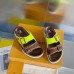 Louis Vuitton LV Trainer Mules In Brown Suede Leather Louis Vuitton LV Trainer Mules In Brown Suede Leather