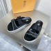 Louis Vuitton LV Trainer Mules In Black Leather Louis Vuitton LV Trainer Mules In Black Leather