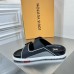 Louis Vuitton LV Trainer Mules In Black Leather Louis Vuitton LV Trainer Mules In Black Leather
