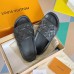 Louis Vuitton Waterfront Mules In Black Monogram Rubber Louis Vuitton Waterfront Mules In Black Monogram Rubber