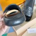 Louis Vuitton Waterfront Mules In Black Monogram Rubber Louis Vuitton Waterfront Mules In Black Monogram Rubber