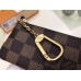Louis Vuitton Key Pouch In Damier Ebene Canvas N62658 Louis Vuitton Key Pouch In Damier Ebene Canvas N62658