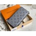 Louis Vuitton Zippy Wallet Vertical In Monogram Shadow Leather M81384 Louis Vuitton Zippy Wallet Vertical In Monogram Shadow Leather M81384