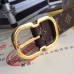 Louis Vuitton Mini 25MM Belt In Monogram Canvas M9584W Louis Vuitton Mini 25MM Belt In Monogram Canvas M9584W