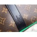 Louis Vuitton Keepall Bandouliere 50 Bag In Monogram Green M46259 Louis Vuitton Keepall Bandouliere 50 Bag In Monogram Green M46259
