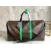Louis Vuitton Keepall Bandouliere 50 Bag In Monogram Green M46259 Louis Vuitton Keepall Bandouliere 50 Bag In Monogram Green M46259