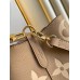 Louis Vuitton NeoNoe MM Bag In Bicolor Empreinte Leather M45555 Louis Vuitton NeoNoe MM Bag In Bicolor Empreinte Leather M45555