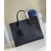 Louis Vuitton OnTheGo MM Bag In Monogram Empreinte Leather M45595 Louis Vuitton OnTheGo MM Bag In Monogram Empreinte Leather M45595