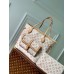 Louis Vuitton Neverfull MM Bag In Beige Monogram Canvas M20921 Louis Vuitton Neverfull MM Bag In Beige Monogram Canvas M20921