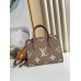 Louis Vuitton Onthego PM Bag In Bicolor Monogram Empreinte Leather M45779 Louis Vuitton Onthego PM Bag In Bicolor Monogram Empreinte Leather M45779